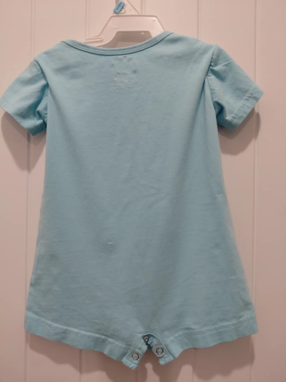Virginia Beach Light Aqua Baby One-Piece Bodysuit #0945